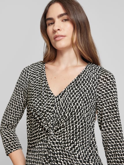 Vera Mont Knielanges Cocktailkleid mit V-Ausschnitt Black 3