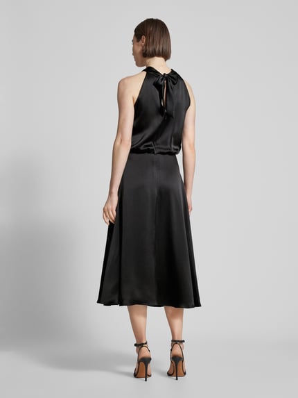 V by Vera Mont Cocktailjurk met halter Zwart - 5