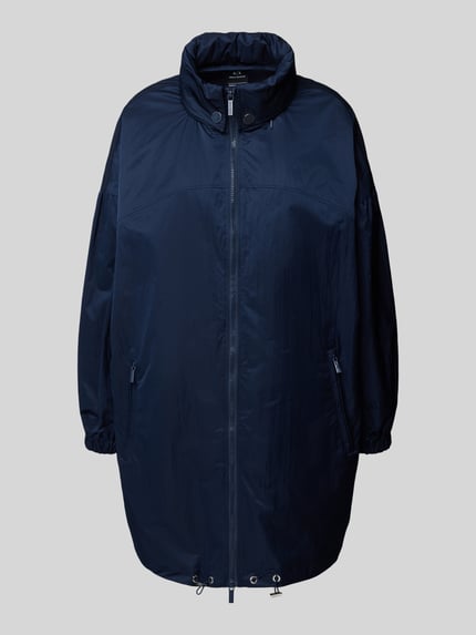 Armani Exchange Mantel mit Zweiwege-Reißverschluss Marine 2