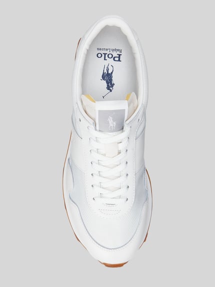 Polo Ralph Lauren sneakers van echt leer Wit - 3