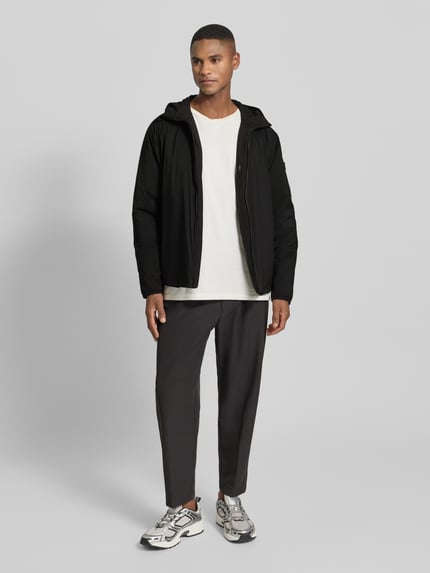 BOSS Green Regular Fit Funktionsjacke Modell 'LITE-X' Black 1