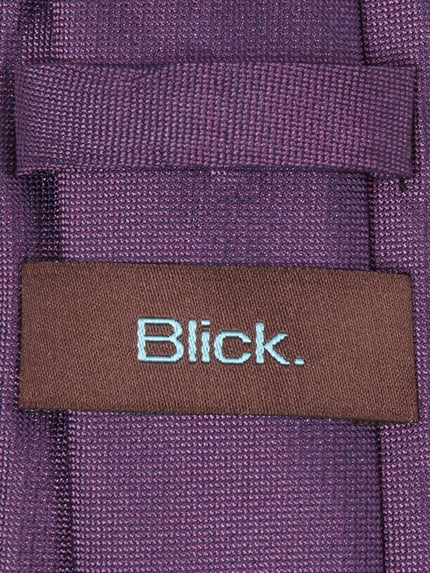 Blick Krawatte aus reiner Seide Purple 2