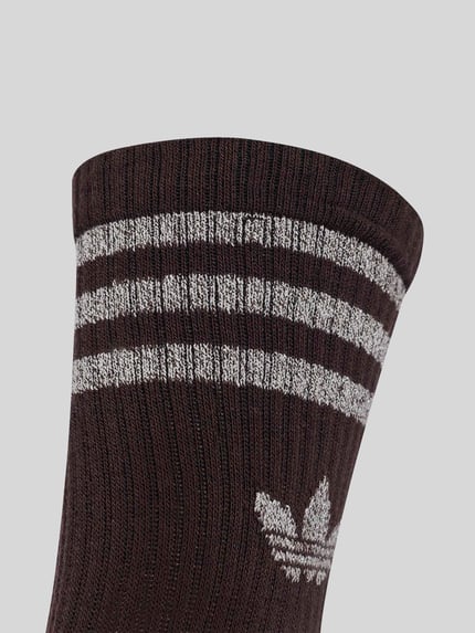 adidas Originals Skarpety z mieszanki bawełny w zestawie 3 szt. Średniobrązowy 2