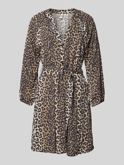 ONLY Soepele vrijetijdsjurk van pure viscose, model 'NOVA LIFE' Zand - 2