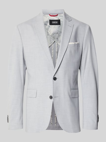 Regular Fit Sakko mit Reverskragen Modell 'Data' Shop The Look MANNEQUINE
