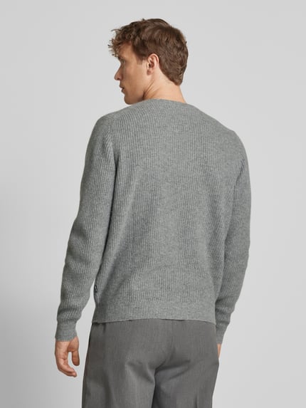 Fynch-Hatton Strickpullover aus reinem Kaschmir Anthrazit 5