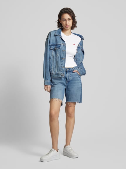 Levi's® T-shirt z nadrukiem z logo model ‘ESSENTIAL SPORTY’ Biały 1