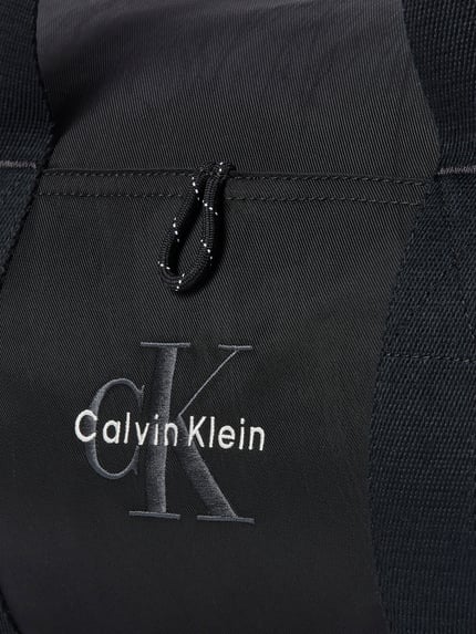 CK Calvin Klein Weekender mit Logo-Stitching BLACK 3