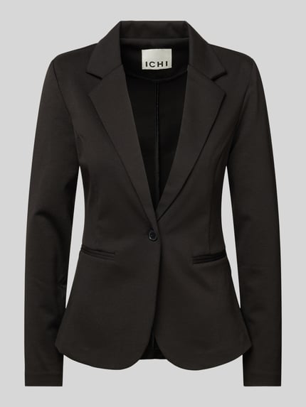 Slim fit blazer met paspelzakken, model 'KATE' Shop The Look MANNEQUINE