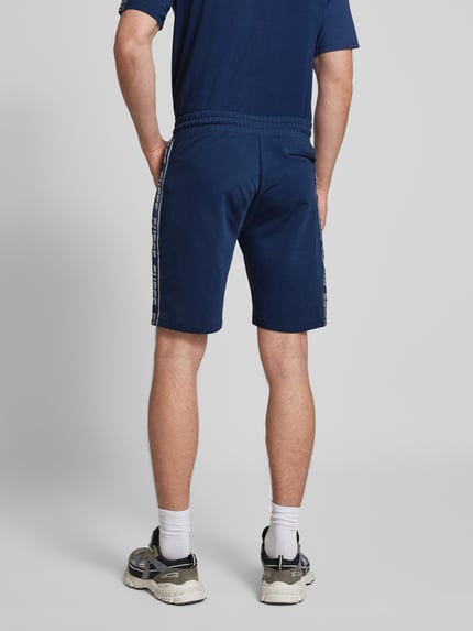GUESS Activewear Szorty z elastycznym pasem i tunelem Ciemnoniebieski 5