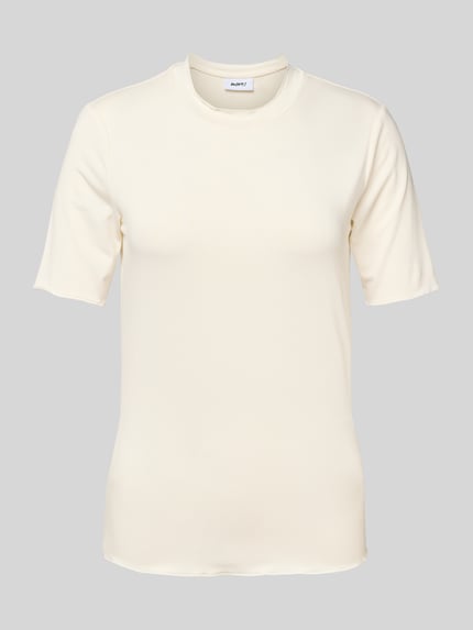 Moves T-shirt z falistym dołem Złamany biały 2