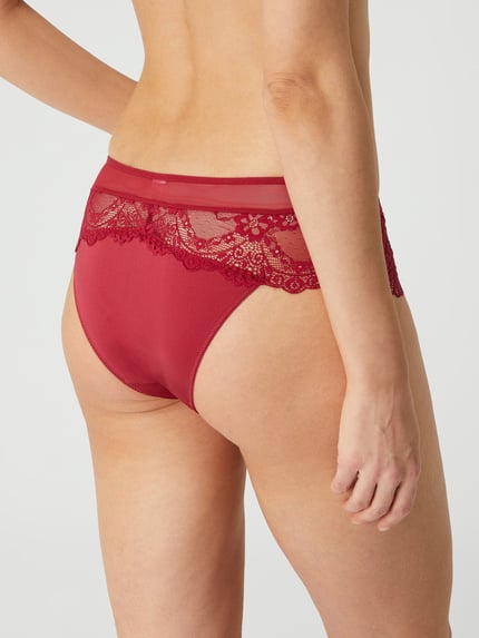 LASCANA Panty aus Spitze Modell 'Melissa' Rot 5