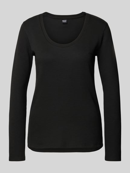 Slim fit pyjamabovendeel van katoenmix Shop The Look MANNEQUINE