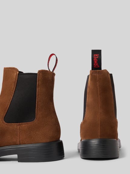 Camper Boots van echt leer model 'Dean' Cognac - 2