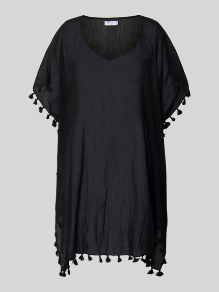 Oversized Kaftan mit Rundhalsausschnitt Shop The Look MANNEQUINE
