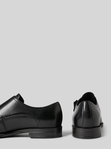 BOSS Schnürschuhe aus echtem Rindsleder Modell 'TAYIL' Black 2