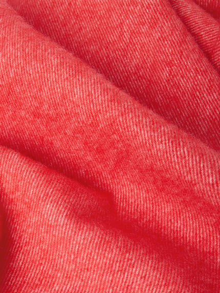 Ascot Wollschal mit Kaschmir-Anteil Rot 2