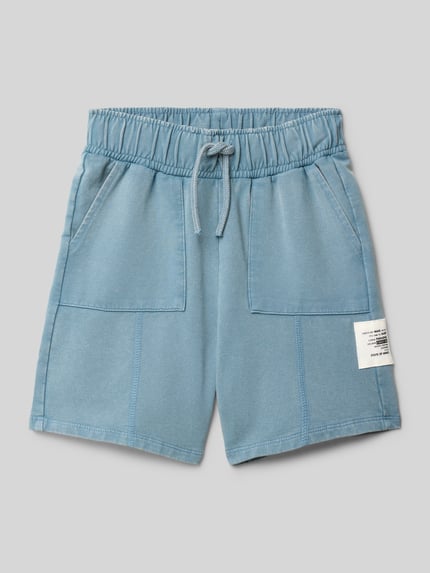 NAME IT Sweatshorts mit Eingrifftaschen Modell 'FOLMER' Bleu 1