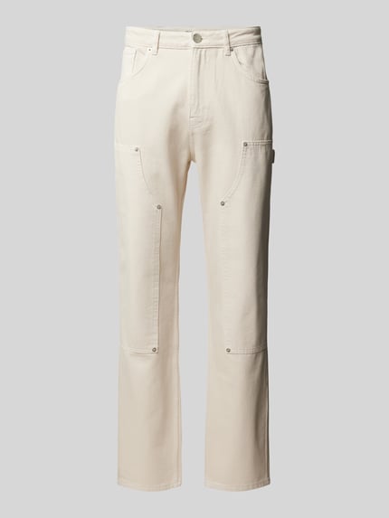2Y Studios Regular Fit Jeans im unifarbenen Design Modell 'HALDOR' Offwhite 2