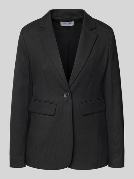 Żakiet o kroju slim fit z kołnierzem z połami Shop The Look MANNEQUINE