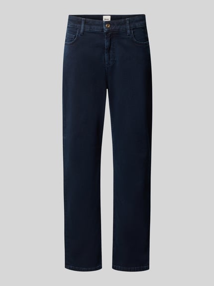 Brax Regular Fit Jeans mit Label-Patch Modell 'Madison S' Marine 1