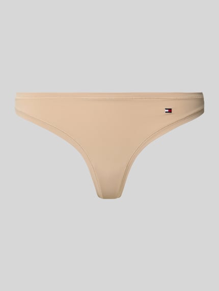 Tommy Hilfiger String mit elastischem Bund Beige 1
