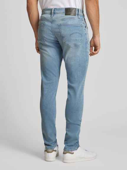 G-Star RAW Slim Fit Jeans im 5-Pocket-Design Hellblau 5