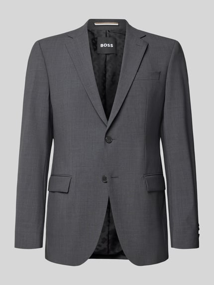 Regular Fit Anzugsakko aus Schurwoll-Mix Modell 'H-Jasper-MM-C-NF' Shop The Look MANNEQUINE