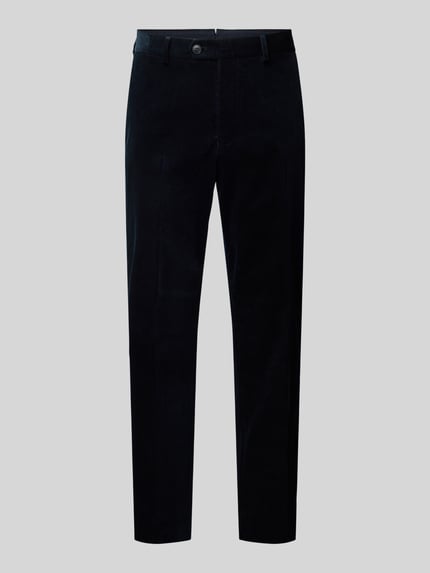 Selected Straight Leg Anzughose mit Gesäßtaschen Dunkelblau 2
