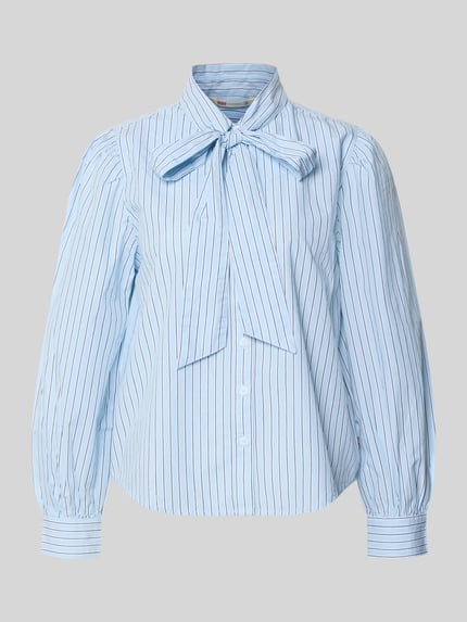 Levi's® 300 Regular Fit Langarmbluse aus reiner Baumwolle Hellblau 2