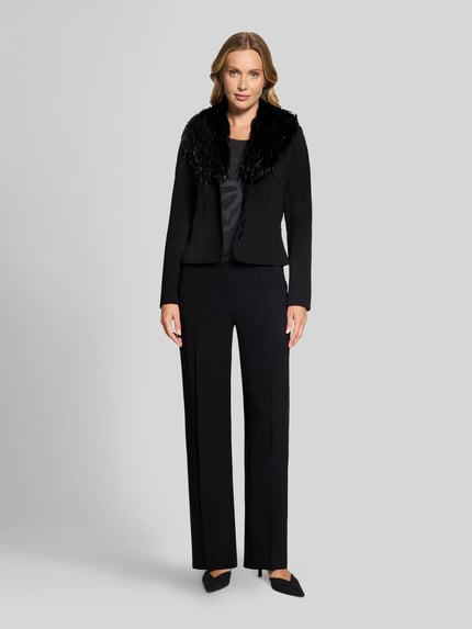 Betty Barclay Regular Fit Kurzblazer mit Federnkragen Black 1