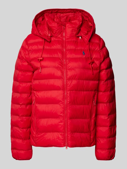 Polo Ralph Lauren Gewatteerd jack met ritszakken Rood - 2