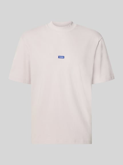 Regular Fit T-Shirt aus reiner Baumwolle Modell 'Niereos' Shop The Look MANNEQUINE