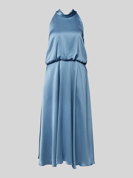 V by Vera Mont Cocktailkleid mit Neckholder Hellblau 2