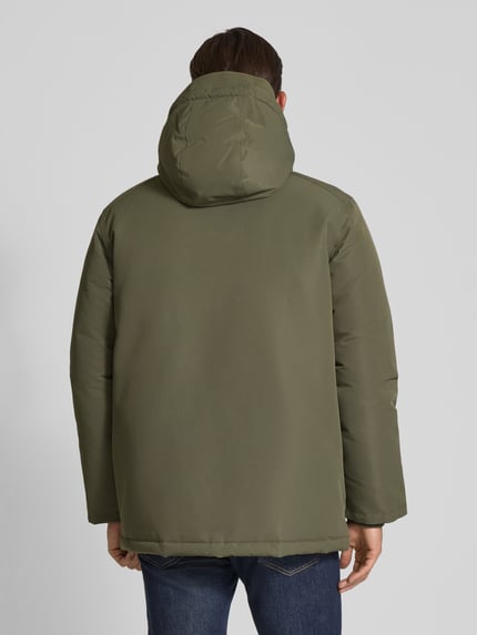 Napapijri Jack met capuchon, model 'CORNIER' Olijfgroen - 5