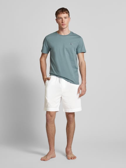 Calvin Klein Underwear Szorty o kroju regular fit z elastycznym pasem z logo Biały 1