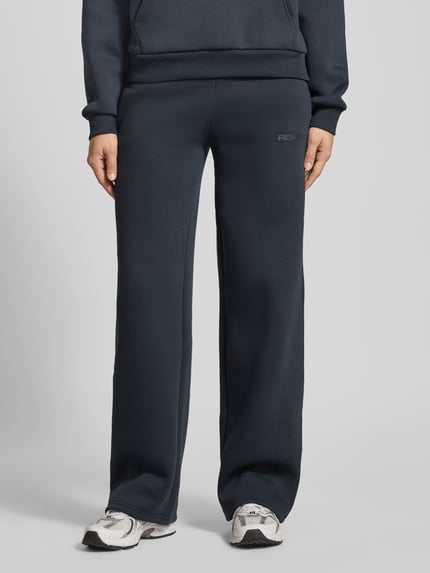 REVIEW Sweatpants mit elastischem Bund Dunkelblau 4