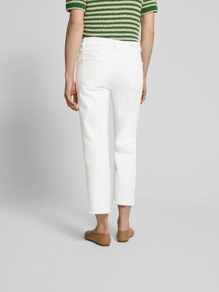 Closed Straight fit jeans met stretch Wit - 5