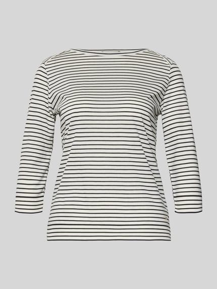 3/4-Shirt aus Lyocell-Baumwoll-Mix Shop The Look MANNEQUINE