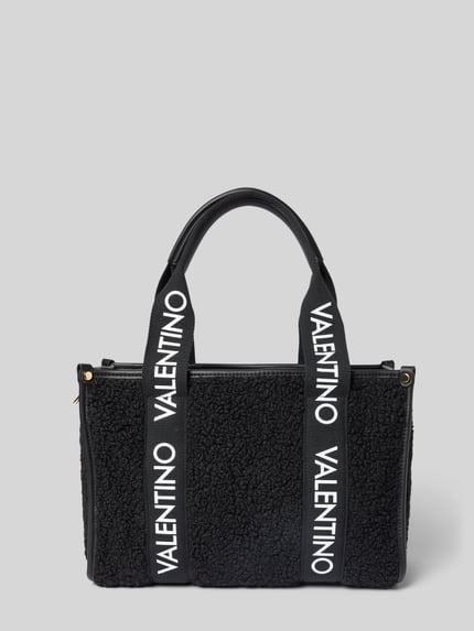 Valentino Bags Handtasche aus Teddyfell Black 3