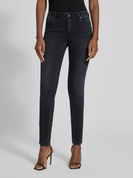 Armani Exchange Super skinny fit jeans in 5-pocketmodel Jeansblauw - 4