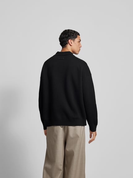 Nanushka Pullover mit Polokragen Black 5