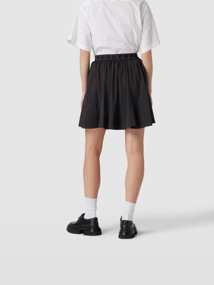 Kenzo minirok met elastische band Zwart - 5