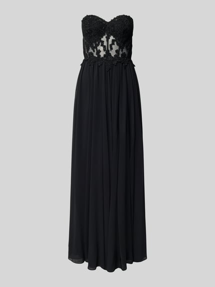 Mascara Abendkleid mit Herz-Ausschnitt Black 2