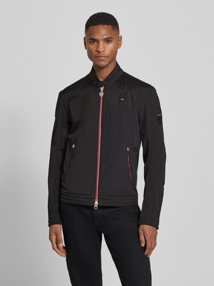 Blauer USA Kurtka z dwukierunkowym zamkiem model 'Thayer' Czarny 4