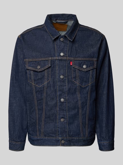 Kurtka jeansowa o kroju relaxed fit z czystej bawełny Shop The Look MANNEQUINE
