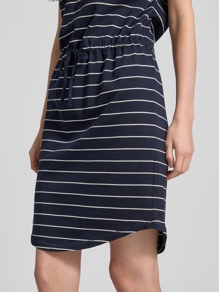 ONLY Flatteuze mini-jurk van puur katoen, model 'MAY' Donkerblauw - 3