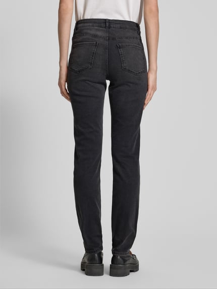 Christian Berg Woman skinny fit jeans met viscose Donkergrijs - 5