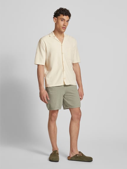 ONLY & SONS Freizeithemd mit Knopfleiste Modell 'FRANKIE' Offwhite 1