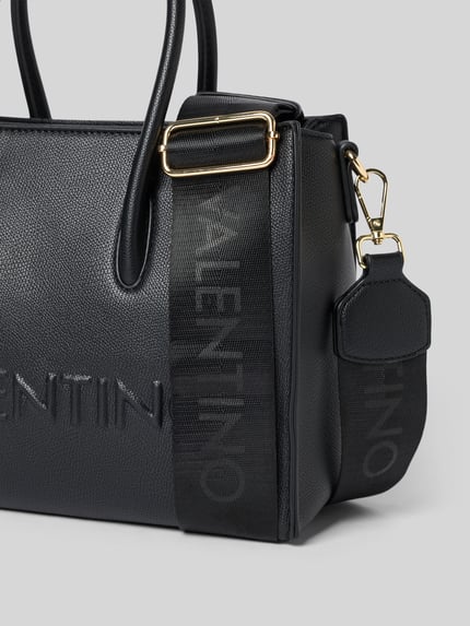 Valentino Bags Henkeltasche mit strukturiertem Tragehenkel Modell 'BIANKA RE' Black 2